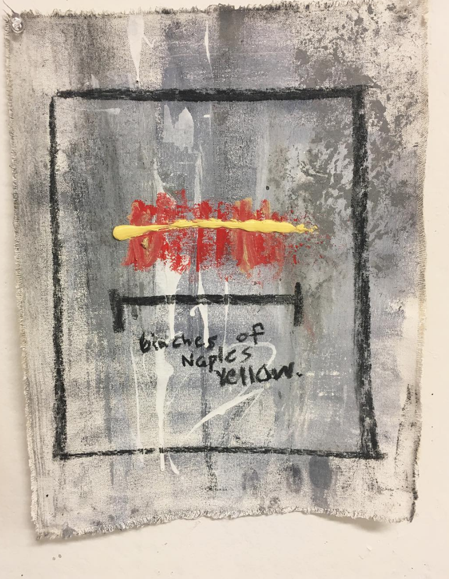 6 inches of Naples Yellow